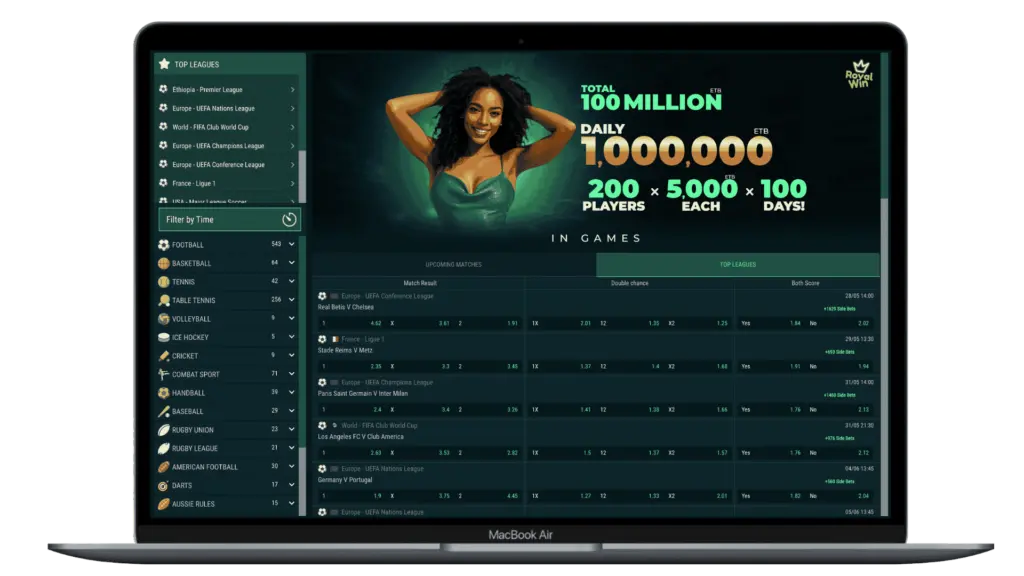 In-Play Betting Dash Bet